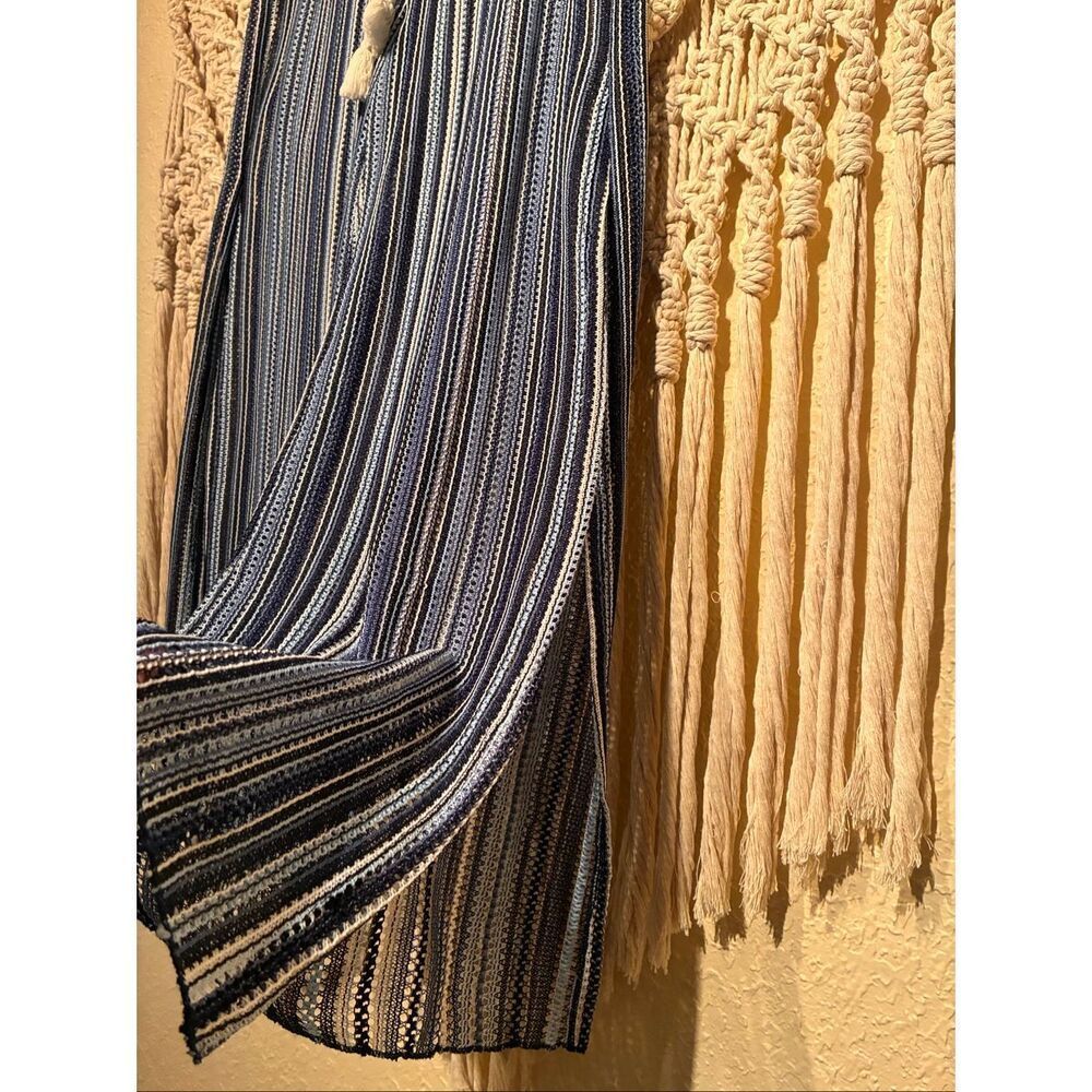 Seaside Striped Knit Cover-Up Pants by BECCA by Rebecca Virtue - Picture 3 of 5